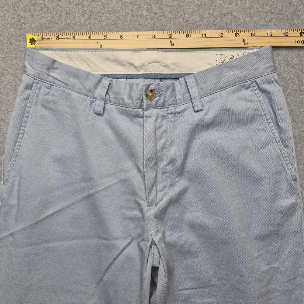 Polo Ralph Lauren Chino Pants Mens 30x30 Light Blue Classic Fit Straight Cotton